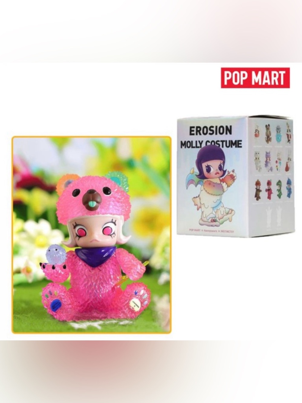 Pop Mart x Instinctoy x Kennyswork Erosion Costume Gyawo Molly